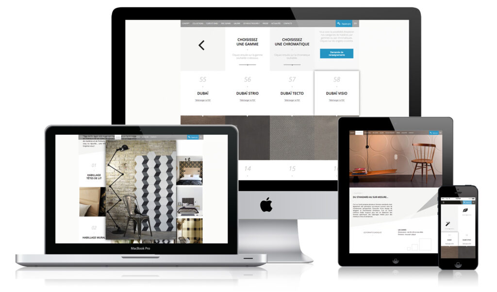 Cuir au carré - Site web