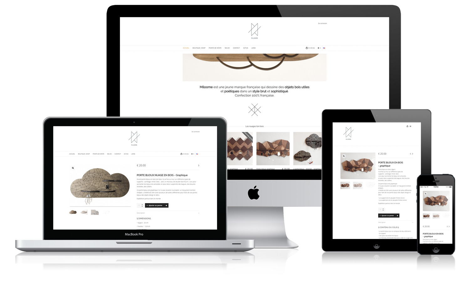 MilooMe - Webdesign